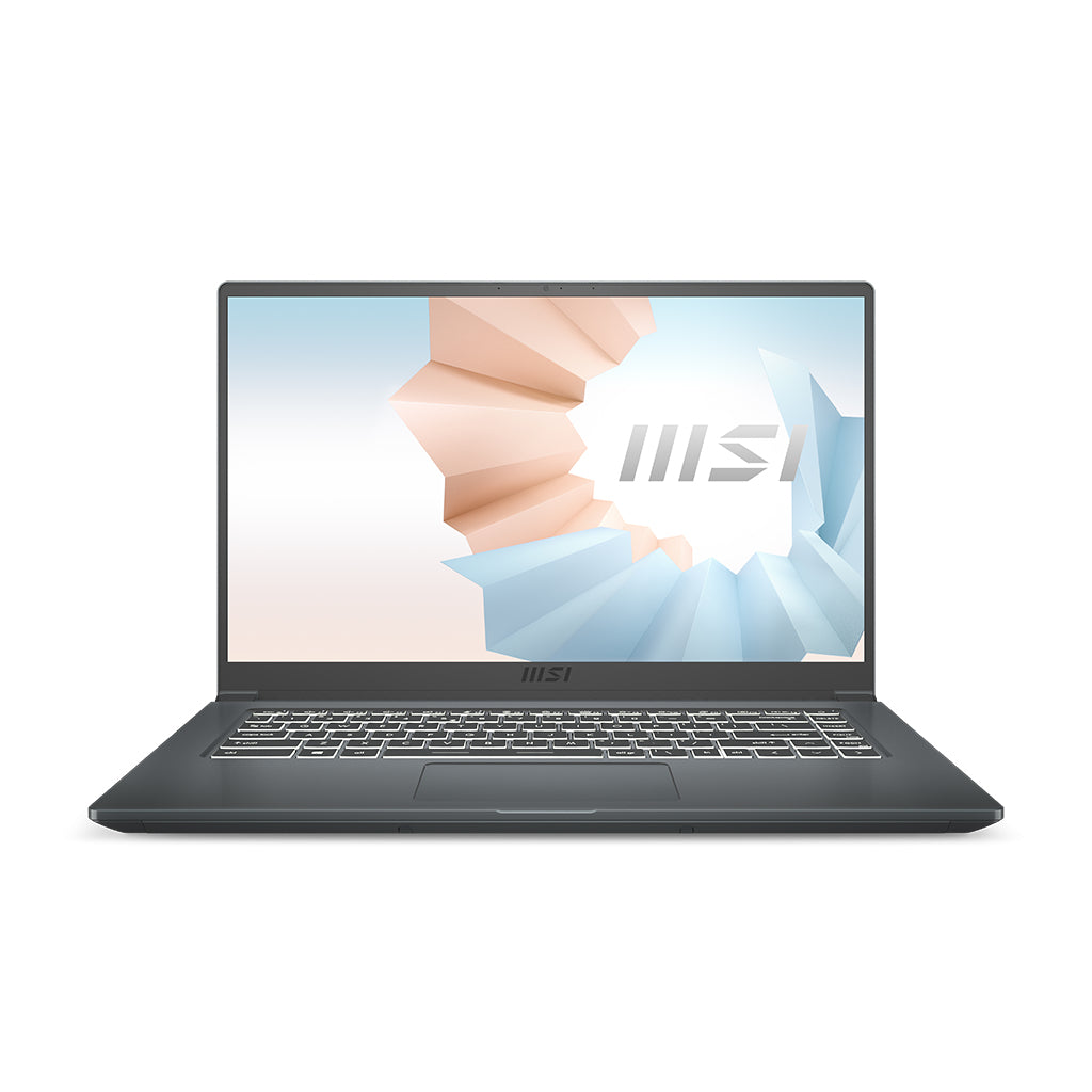 MSI Modern 15 A11MU-653 Intel® Core™ i7 i7-1195G7 Laptop 15.6" Full HD 8 GB DDR4-SDRAM 512 GB SSD Wi-Fi 6 (802.11ax) Windows 10 Home Carbon