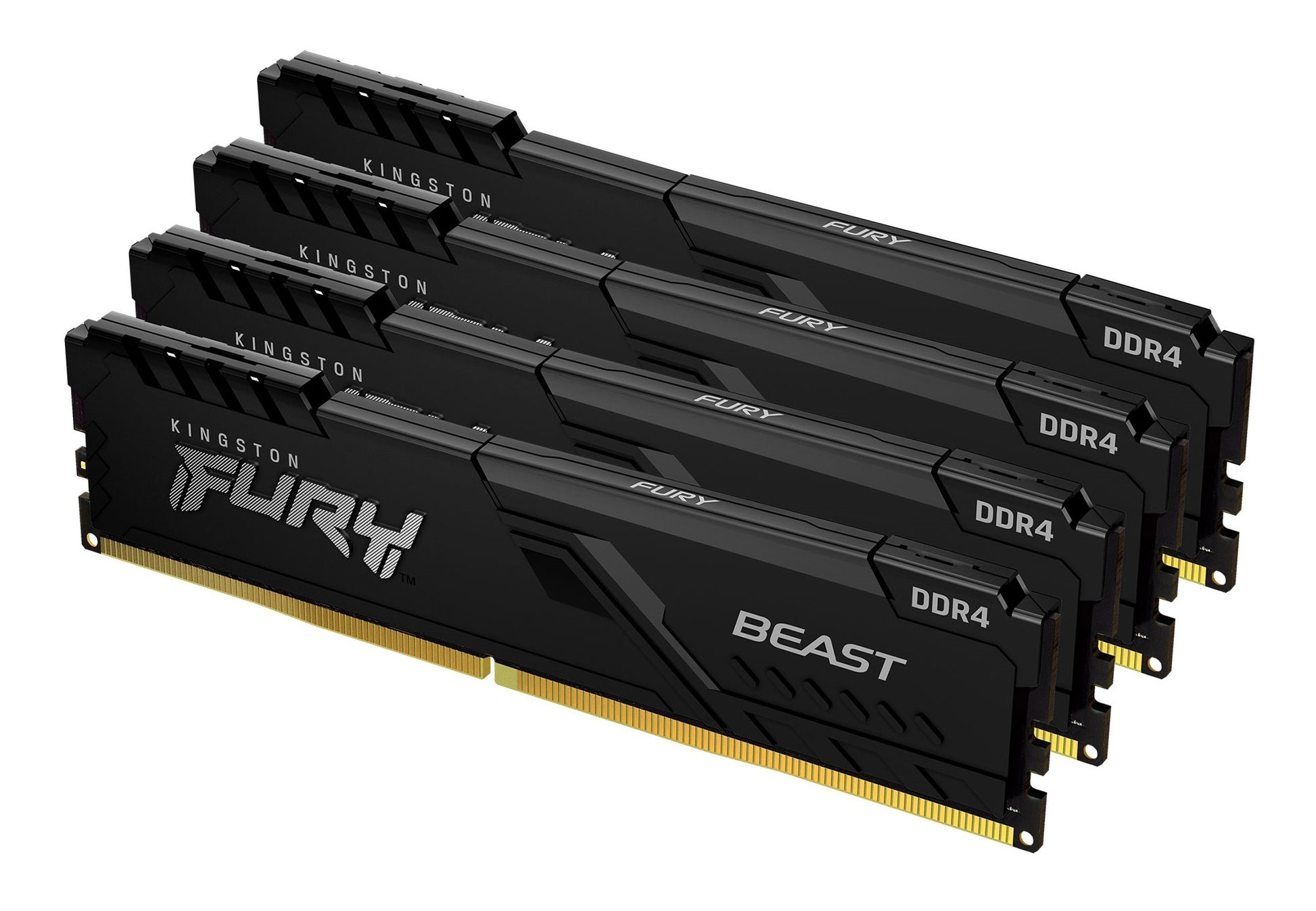 Kingston Technology FURY Beast memory module 64 GB 4 x 16 GB DDR4 3200 MT/s