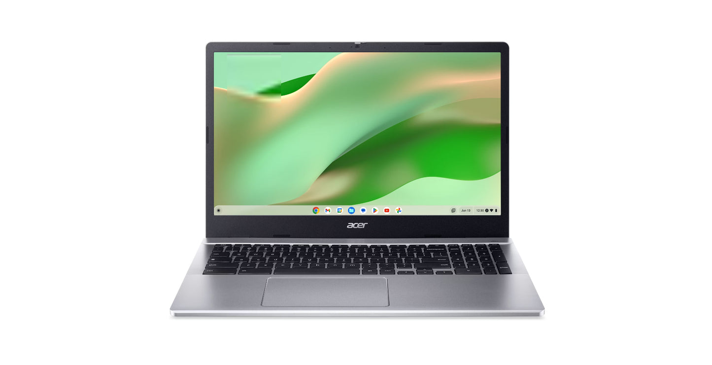 Acer Chromebook CB315-5H-C4Z5 Intel® N N100 15.6" Full HD 8 GB LPDDR5-SDRAM 64 GB SSD Wi-Fi 6E (802.11ax) ChromeOS Silver
