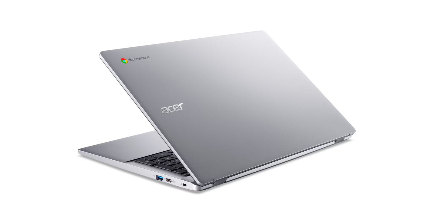 Acer Chromebook CB315-5H-C4Z5 Intel® N N100 15.6" Full HD 8 GB LPDDR5-SDRAM 64 GB SSD Wi-Fi 6E (802.11ax) ChromeOS Silver