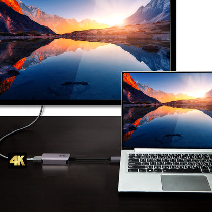 ATEN UC3008A1 video cable adapter 6.06" (0.154 m) USB Type-C HDMI Type A (Standard) Aluminum, Black