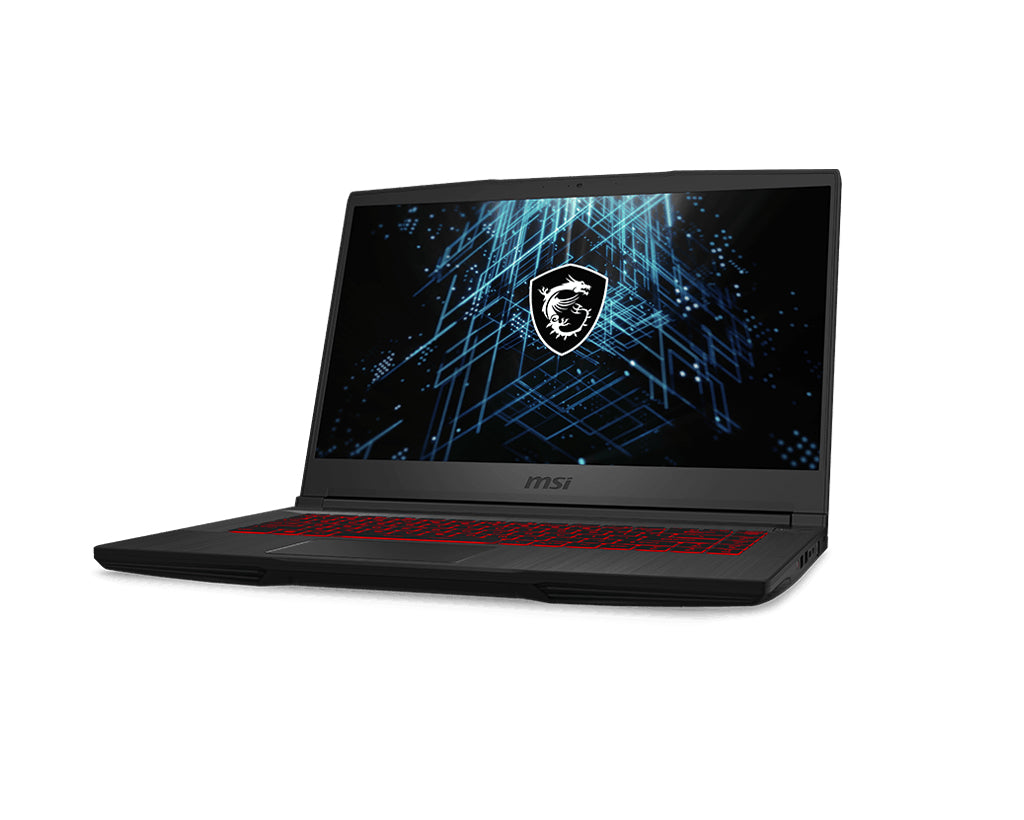 MSI Gaming GF63 11UC-262 Thin Intel® Core™ i7 i7-11800H Laptop 15.6" Full HD 16 GB DDR4-SDRAM 512 GB SSD NVIDIA GeForce RTX 3050 Wi-Fi 6 (802.11ax) Windows 11 Black
