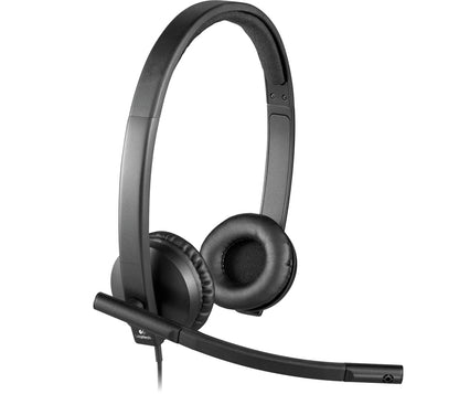 Logitech USB Headset H570e Wired Head-band Office/Call center Black