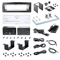 StarTech.com KITBXDOCKPNA AV conferencing bridge 3840 x 2160 pixels Ethernet LAN Black