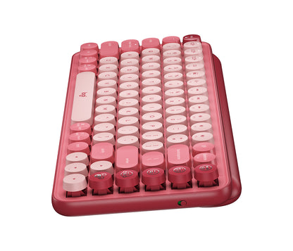 Logitech 920-010709 keyboard Universal Bluetooth English Burgundy, Pink, Rose