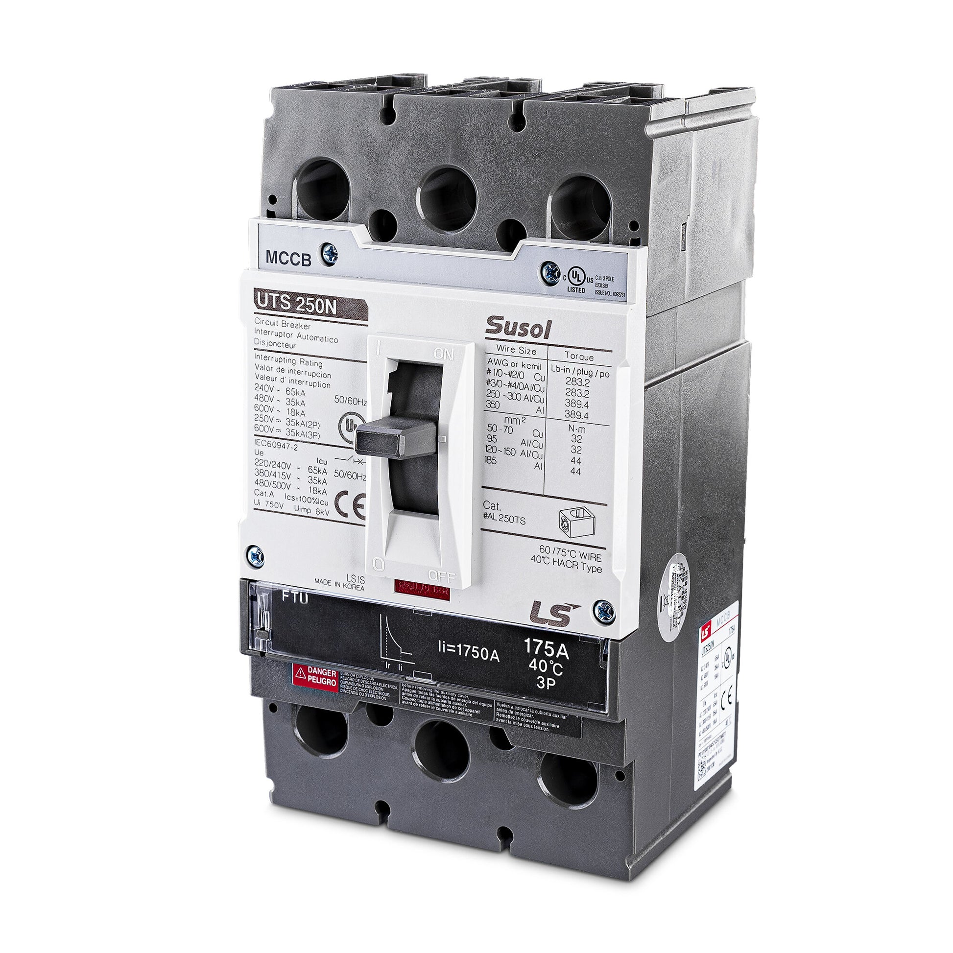 CyberPower SMUCB175UAC circuit breaker Miniature circuit breaker 3