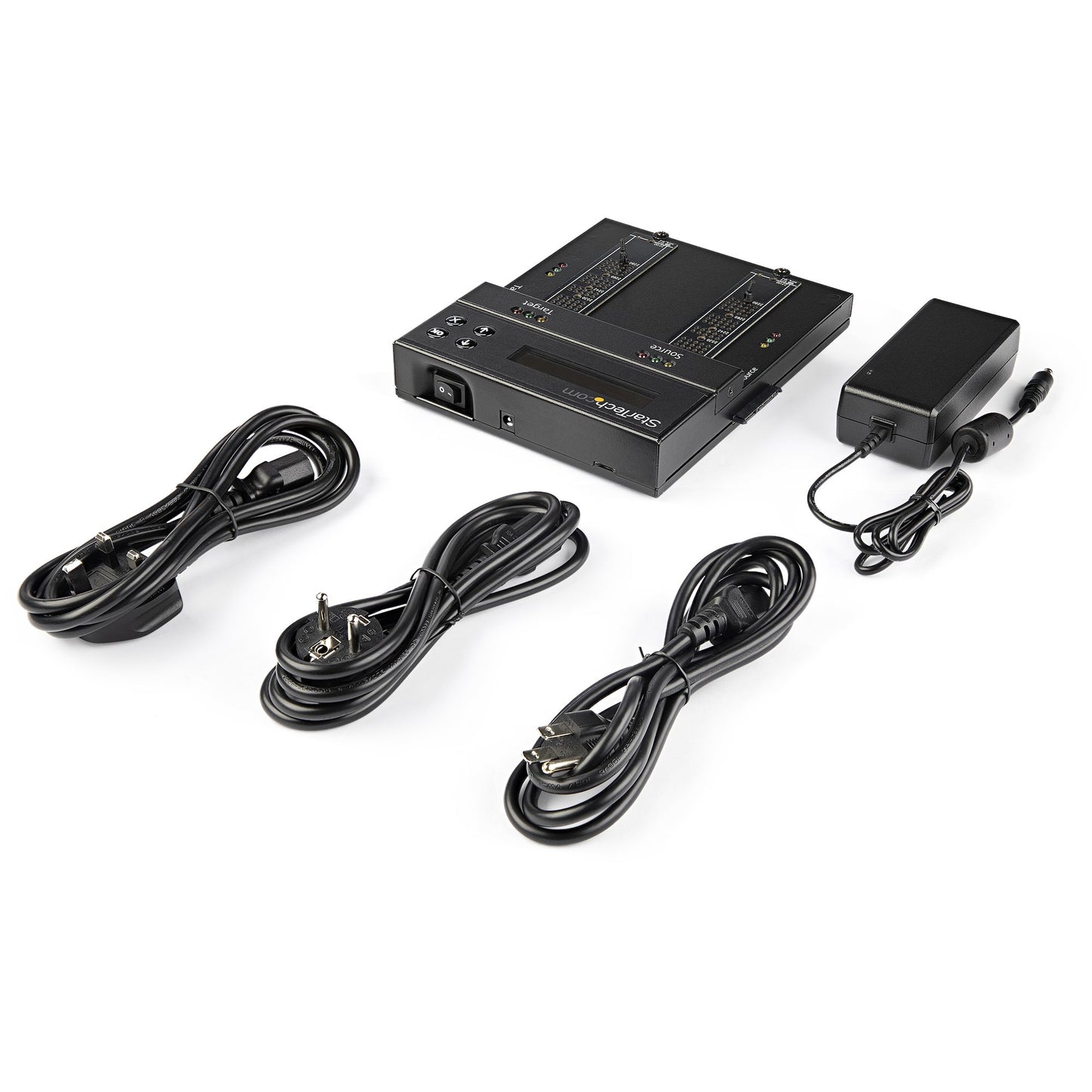 StarTech.com SM2DUPE11 media duplicator HDD/SSD duplicator Black 1 copies