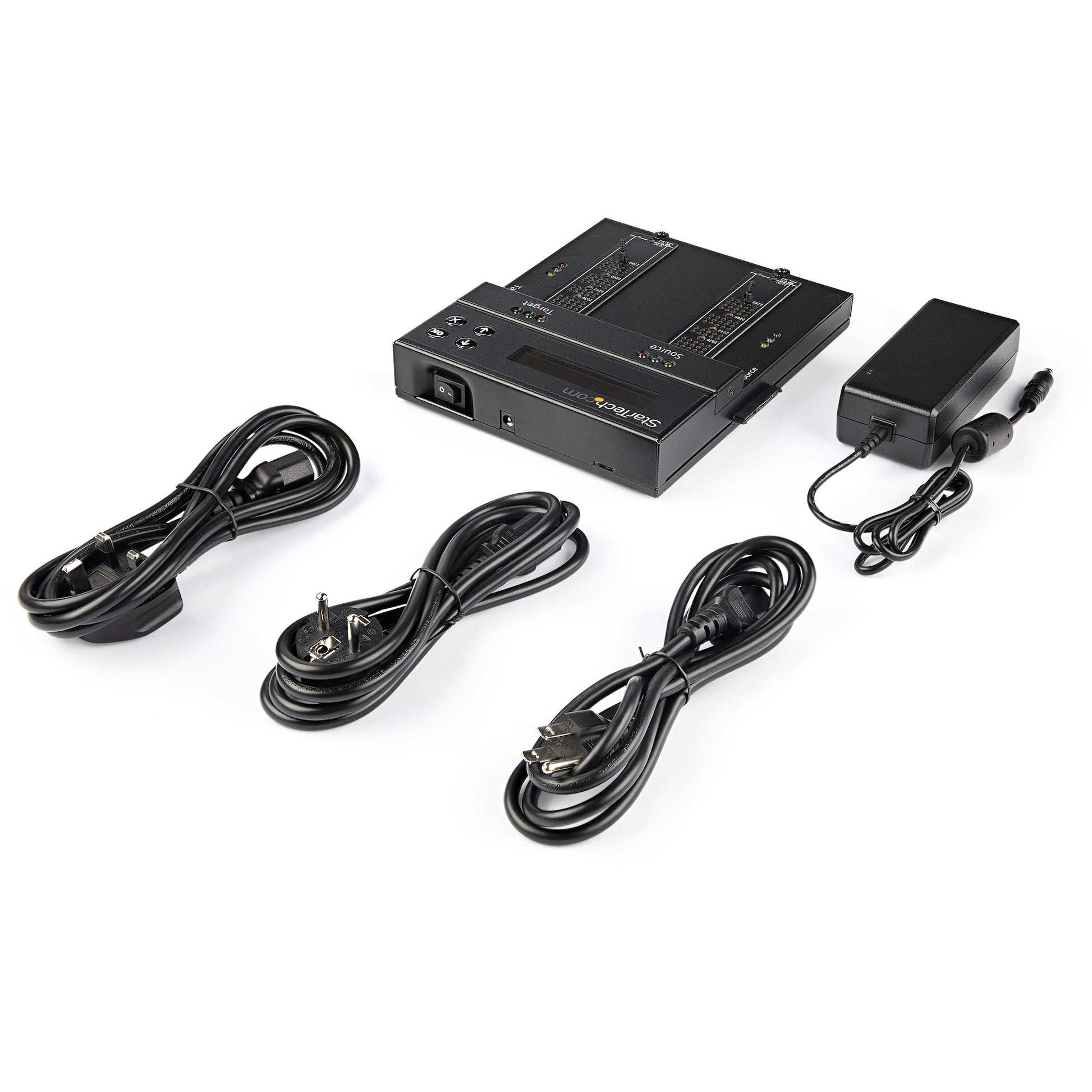 StarTech.com SM2DUPE11 media duplicator HDD/SSD duplicator Black 1 copies
