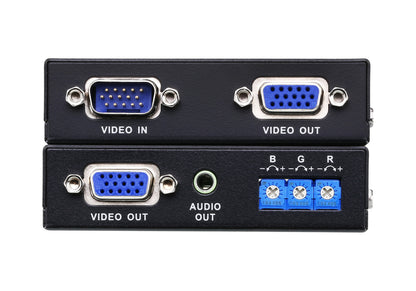 ATEN VE170Q AV extender AV transmitter & receiver Black