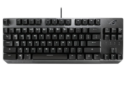 ASUS ROG Strix Scope NX TKL keyboard Gaming USB QWERTY Black, Gray