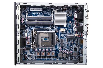 Shuttle DH610 PC/workstation barebone 1.3L sized PC Black LGA 1700