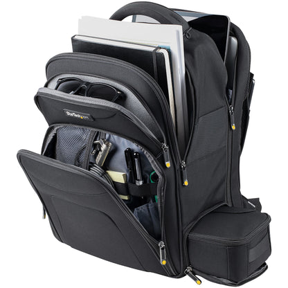 StarTech.com NTBKBAG173 laptop case 17.3" Backpack Black