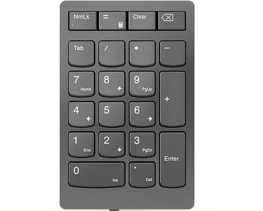 Lenovo 4Y41C33791 numeric keypad Universal RF Wireless Gray