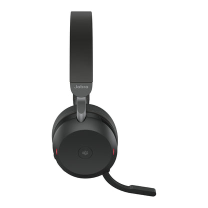 Jabra Evolve2 75 Headset Wired & Wireless Head-band Calls/Music USB Type-C Bluetooth Charging stand Black
