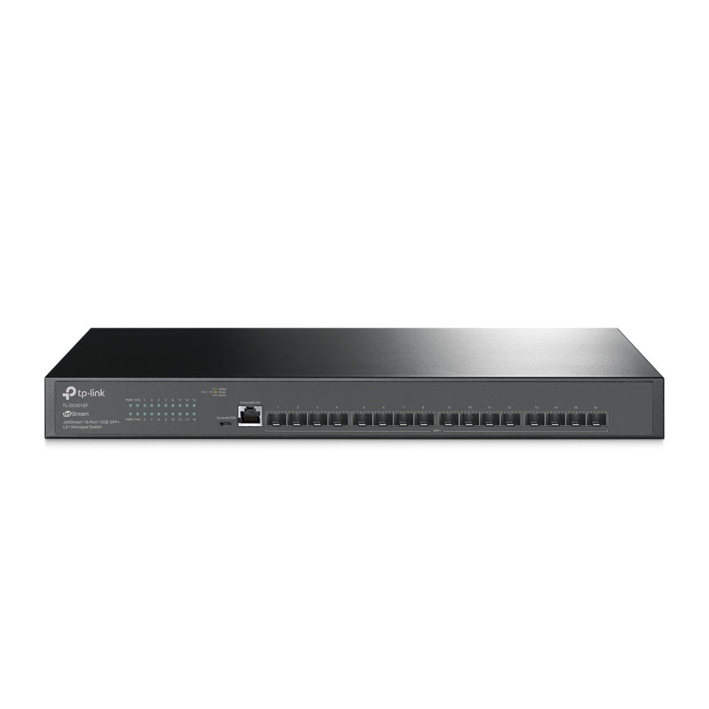 TP-Link JetStream TL-SX3016F network switch Managed L2+/L3 Black