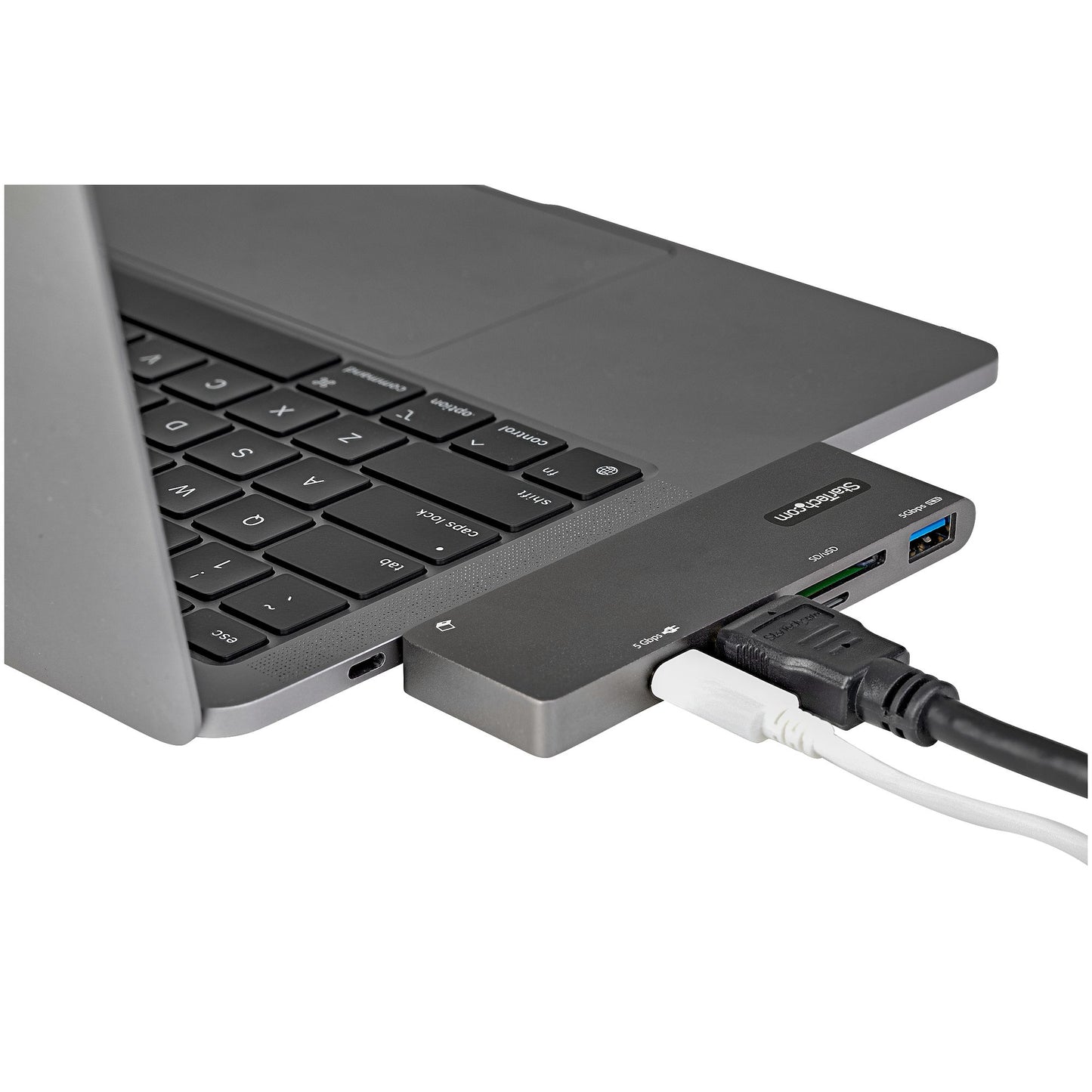 StarTech.com DKT30CMHSDPD laptop dock/port replicator Docking USB 3.2 Gen 1 (3.1 Gen 1) Type-C Black, Gray
