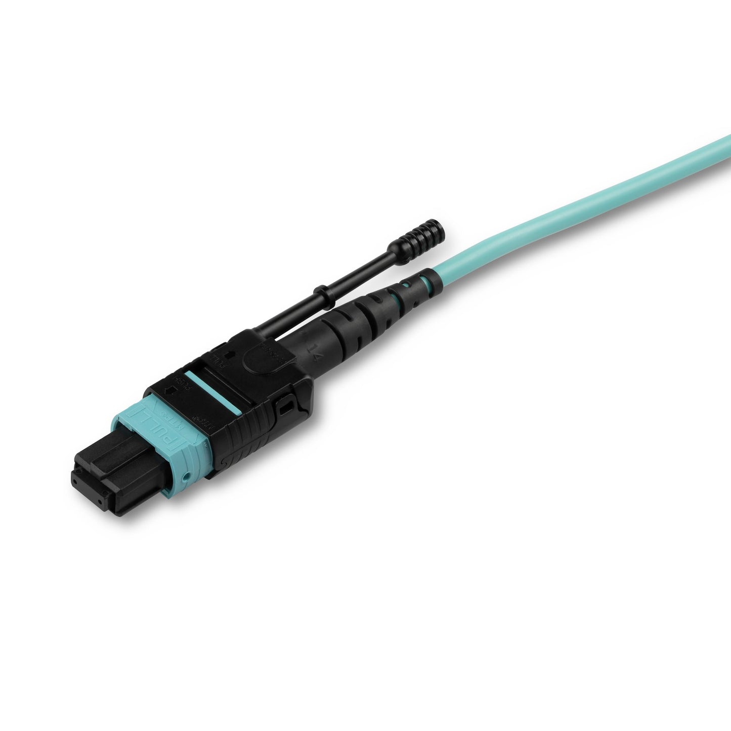 StarTech.com MPO8LCPL5M InfiniBand/fibre optic cable 196.9" (5 m) MPO/MTP 8x LC Aqua color