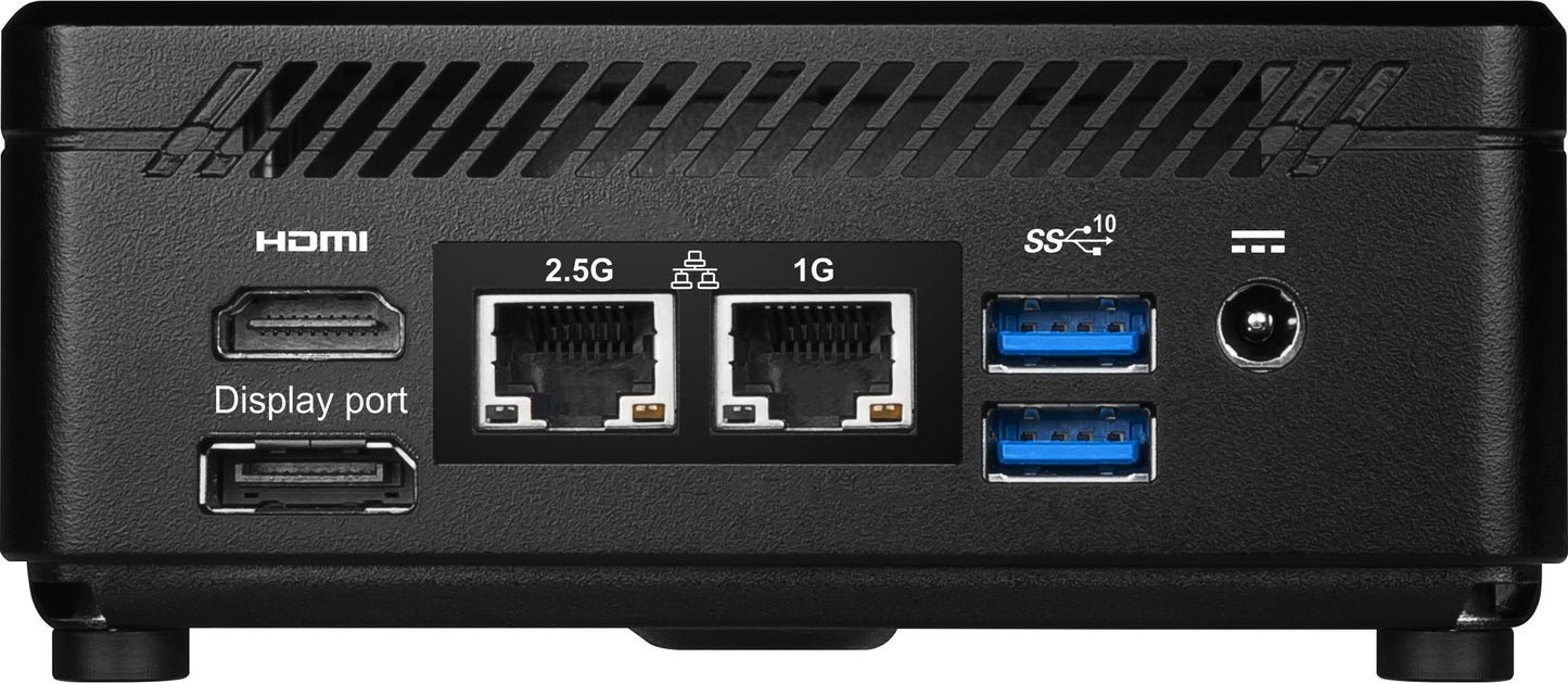 MSI Cubi NUC 1M-007US Intel Core 7 150U 32 GB DDR5-SDRAM 1 TB SSD Windows 11 Pro Mini PC Black