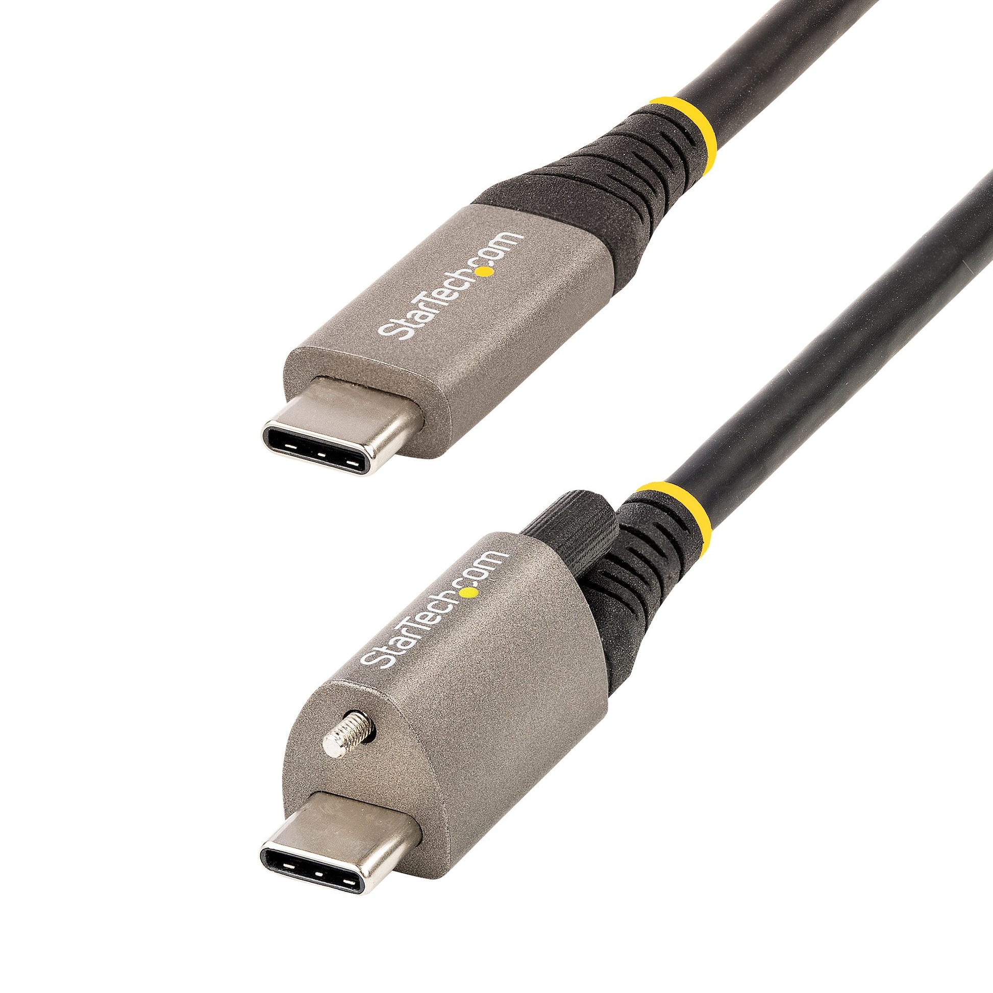StarTech.com USB31CCTLKV50CM USB cable USB 3.2 Gen 2 (3.1 Gen 2) 19.7" (0.5 m) USB C Gray, Black
