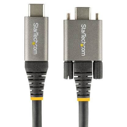 StarTech.com USB31CCSLKV50CM USB cable USB 3.2 Gen 2 (3.1 Gen 2) 19.7" (0.5 m) USB C Gray, Black