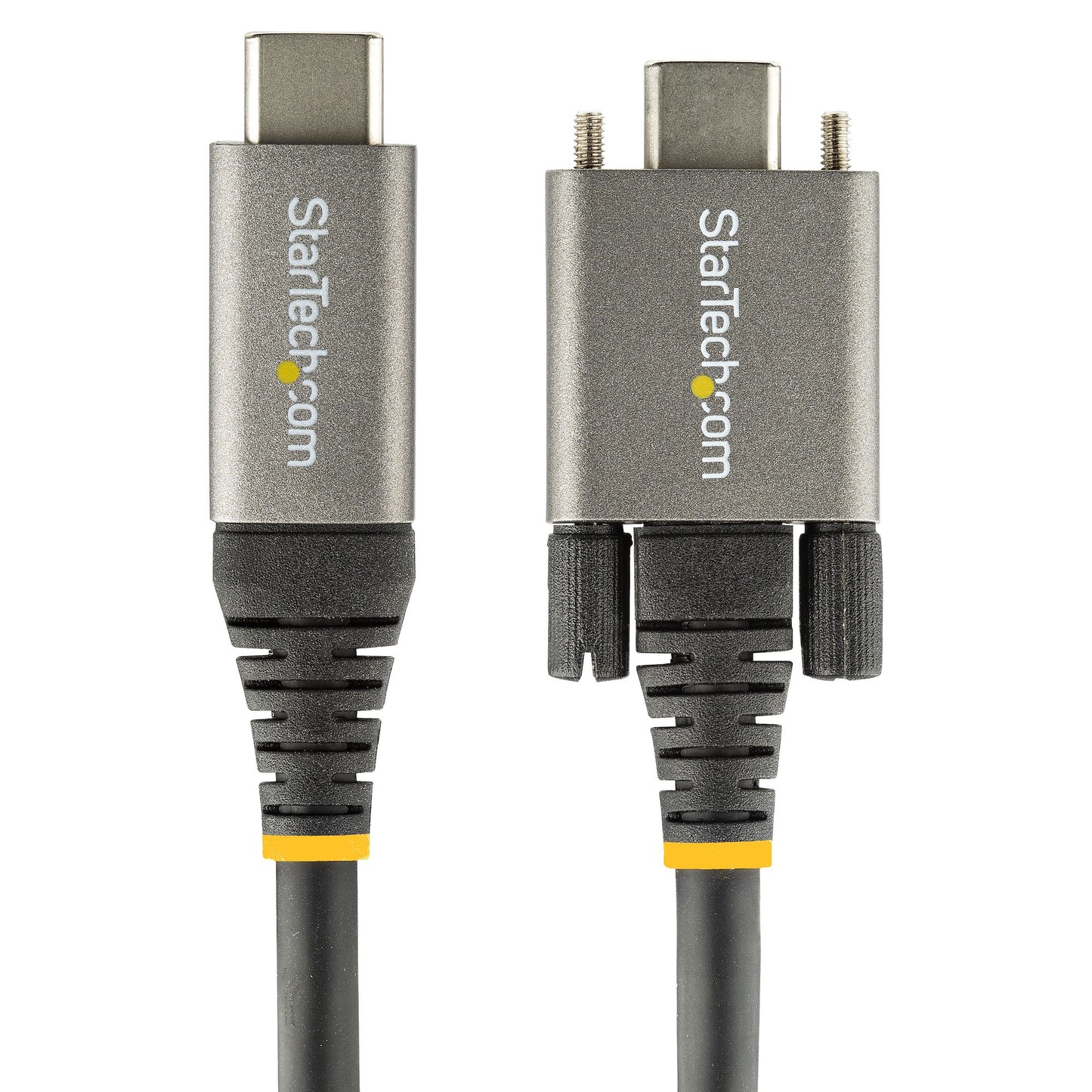 StarTech.com USB31CCSLKV1M USB cable USB 3.2 Gen 2 (3.1 Gen 2) 39.4" (1 m) USB C Black, Gray