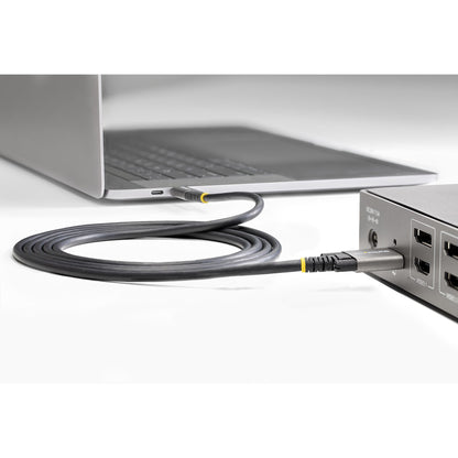 StarTech.com USB31CCSLKV50CM USB cable USB 3.2 Gen 2 (3.1 Gen 2) 19.7" (0.5 m) USB C Gray, Black