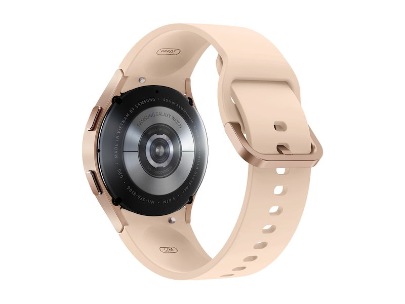 Samsung Galaxy Watch4 1.2" AMOLED 30 mm Digital 396 x 396 pixels 4G Pink gold Wi-Fi GPS (satellite)