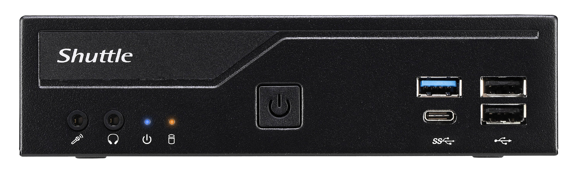 Shuttle DH610 PC/workstation barebone 1.3L sized PC Black LGA 1700