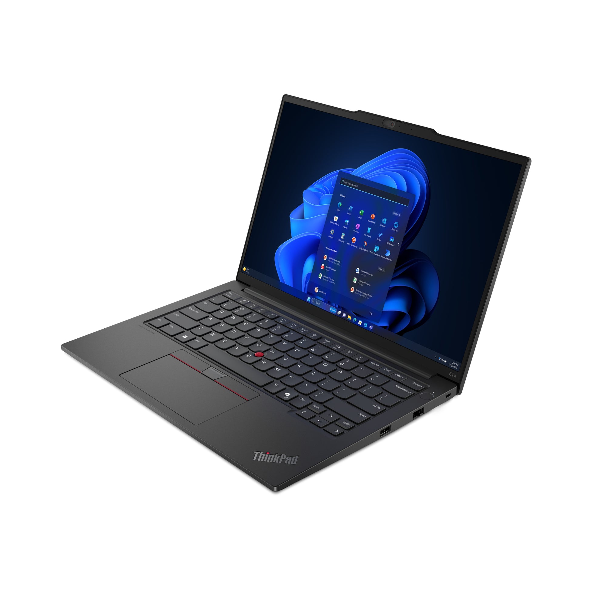 Lenovo ThinkPad E14 Gen 6 (AMD) AMD Ryzen™ 5 PRO 7535U Laptop 14" WUXGA 16 GB DDR5-SDRAM 256 GB SSD Wi-Fi 6 (802.11ax) Windows 11 Pro Black
