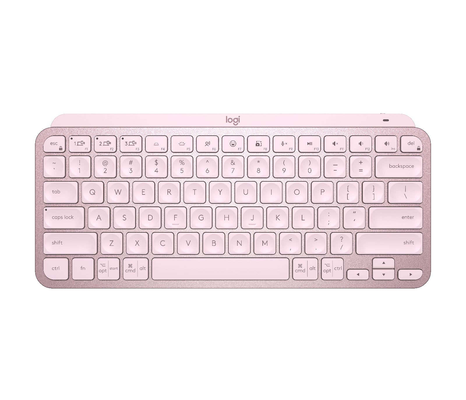 Logitech 920-010474 keyboard Universal RF Wireless + Bluetooth QWERTY English Rose