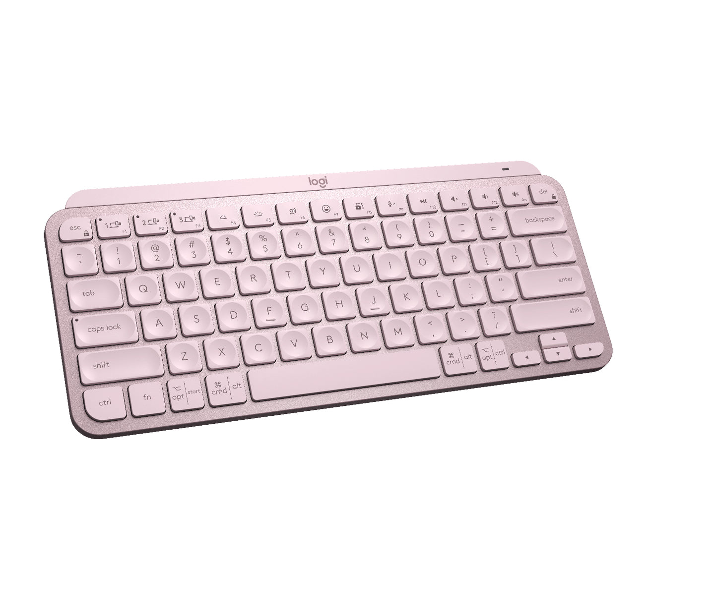 Logitech 920-010474 keyboard Universal RF Wireless + Bluetooth QWERTY English Rose