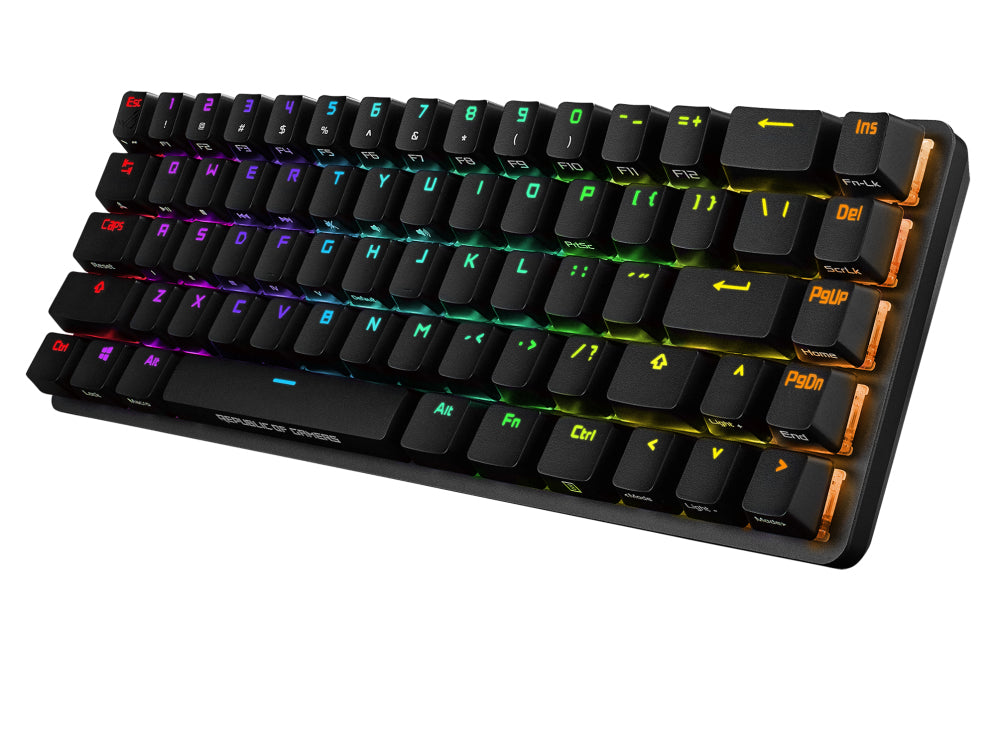 ASUS ROG Falchion NX keyboard Gaming RF Wireless + USB QWERTY US English Black, Gray