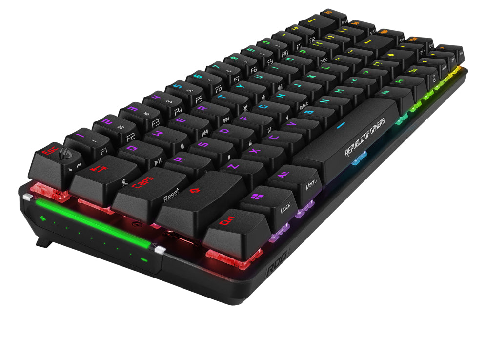 ASUS ROG Falchion NX keyboard Gaming RF Wireless + USB QWERTY US English Black, Gray
