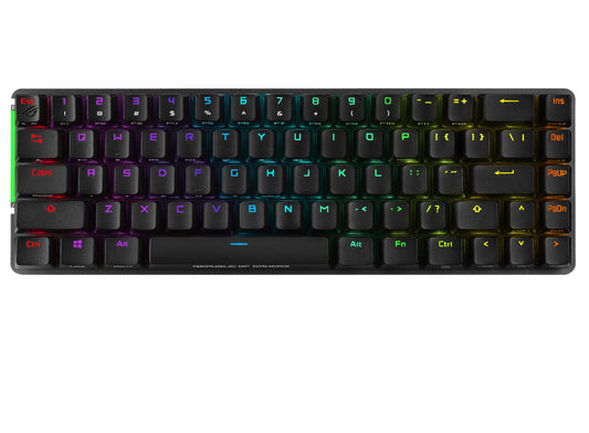 ASUS ROG Falchion NX keyboard Gaming RF Wireless + USB QWERTY US English Black, Gray