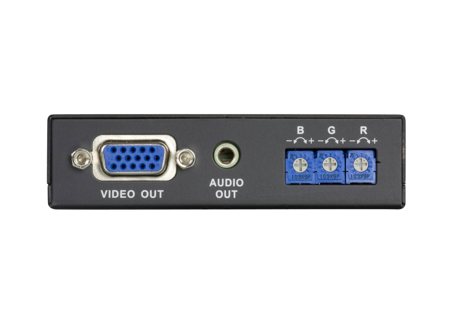 ATEN VE170RQ AV extender AV receiver Black