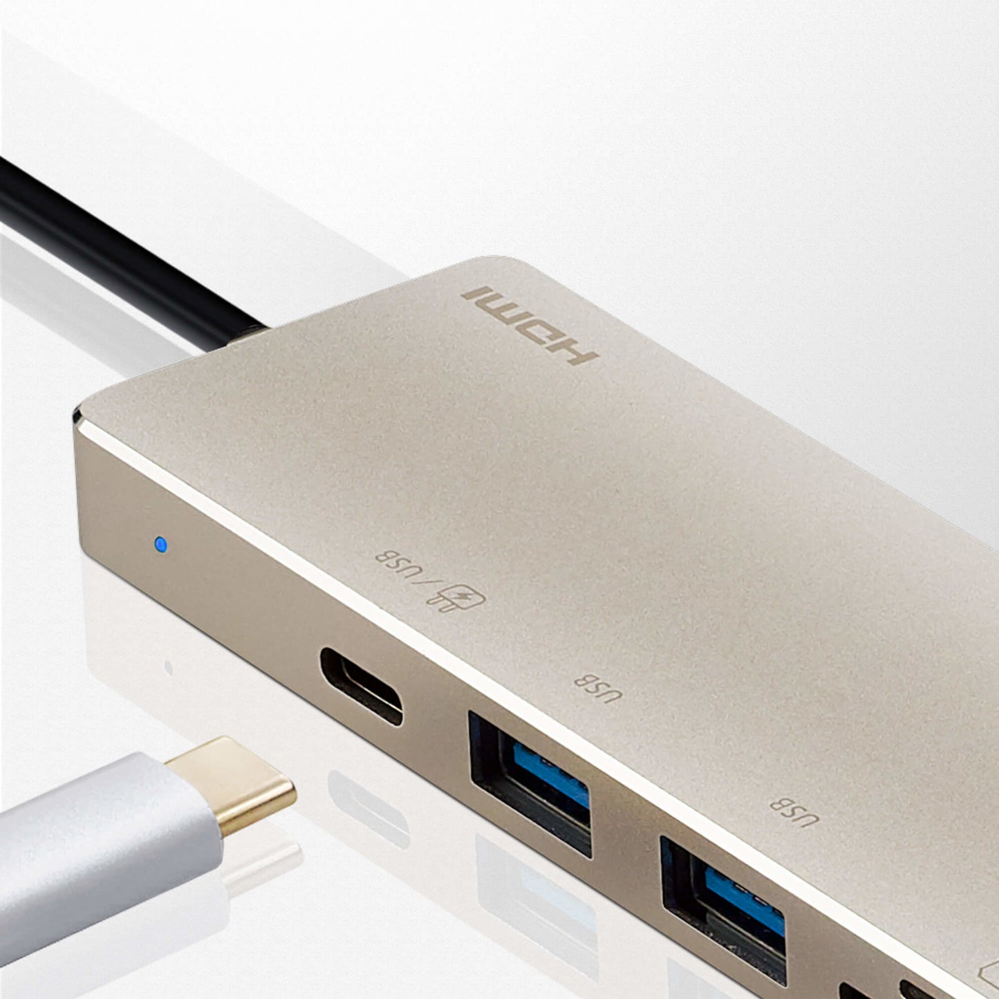 ATEN UH3239 laptop dock/port replicator Wired USB 3.2 Gen 1 (3.1 Gen 1) Type-C Aluminum