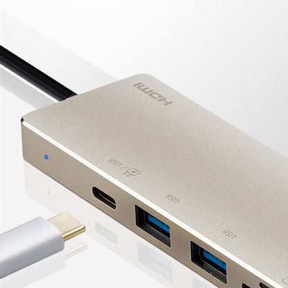 ATEN UH3239 laptop dock/port replicator Wired USB 3.2 Gen 1 (3.1 Gen 1) Type-C Aluminum