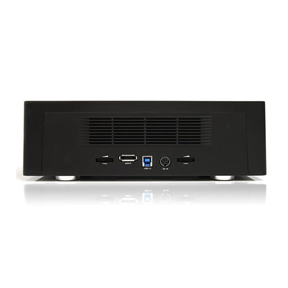 StarTech.com SATDOCK4U3RE media duplicator HDD duplicator Black 3 copies
