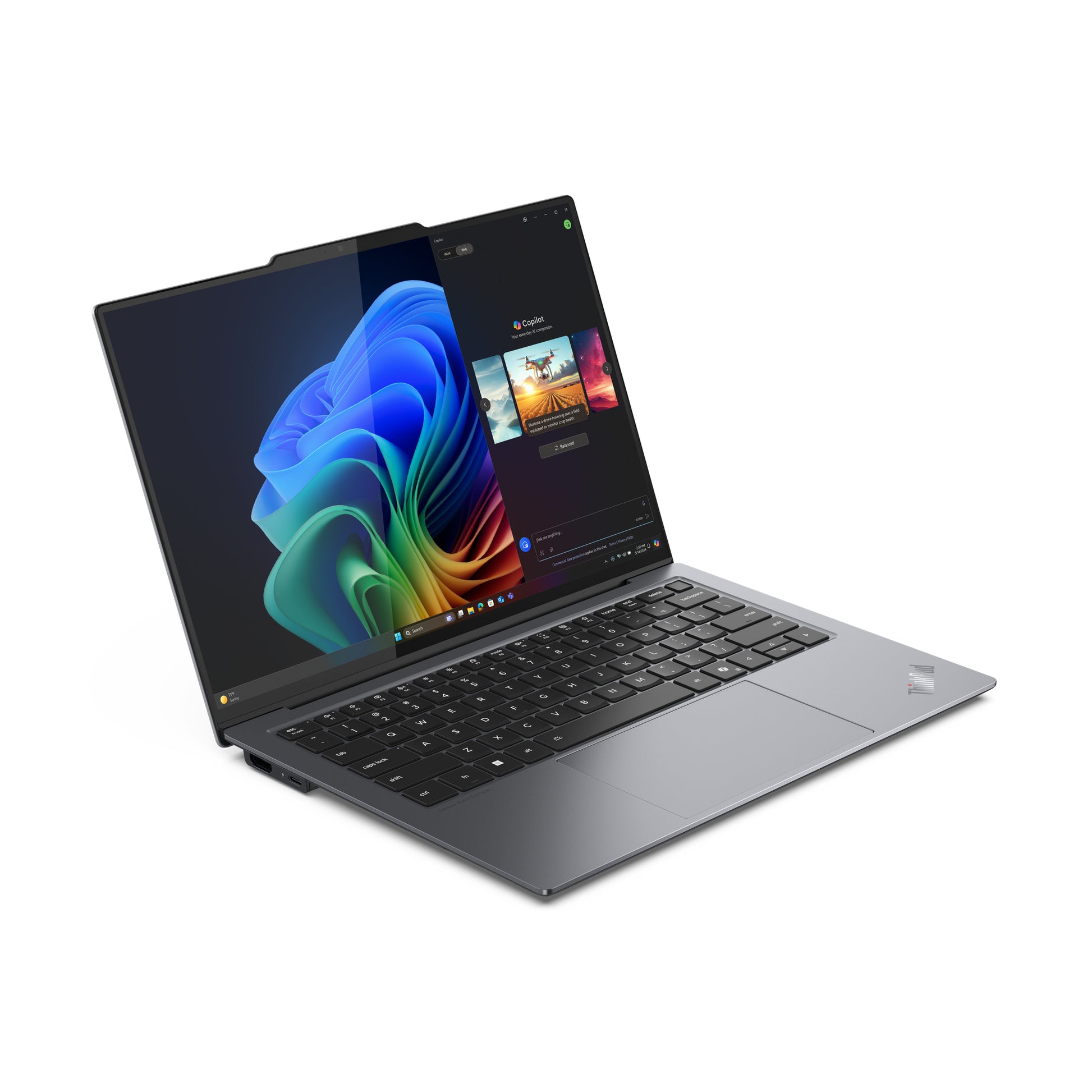Lenovo ThinkPad X9-14 Gen 1 Aura Edition Copilot+ PC Intel Core Ultra 7 258V Laptop 14" Touchscreen 2.8K 32 GB LPDDR5x-SDRAM 1 TB SSD Wi-Fi 7 (802.11be) Windows 11 Pro Gray