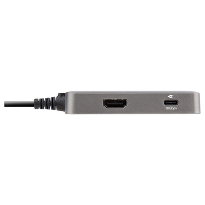 StarTech.com DKT31CHPD3 laptop dock/port replicator Wired USB 3.2 Gen 2 (3.1 Gen 2) Type-C Gray