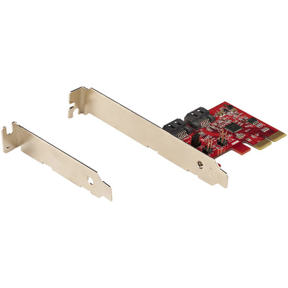 StarTech.com 2P6GR-PCIE-SATA-CARD interface cards/adapter Internal