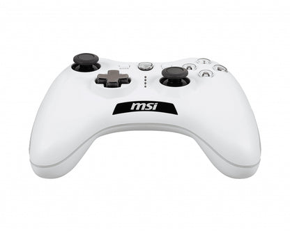 MSI FORCEGC20V2WHITE White USB 2.0 Gamepad Analogue / Digital Android, PC