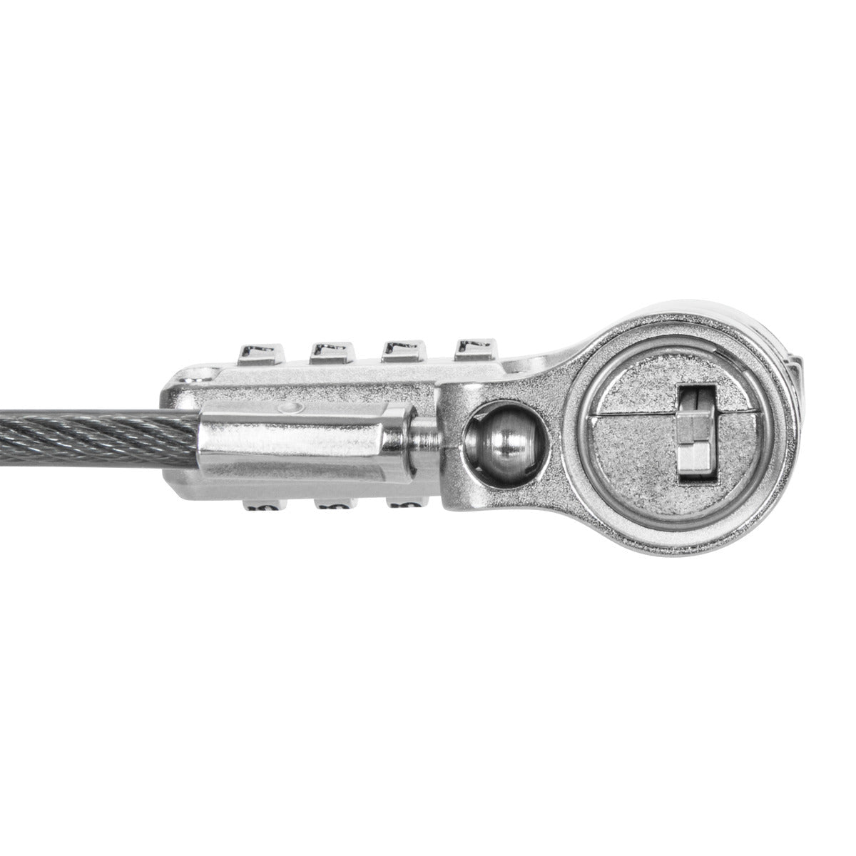 Targus ASP96GLX-25S cable lock Silver 78.7" (2 m)