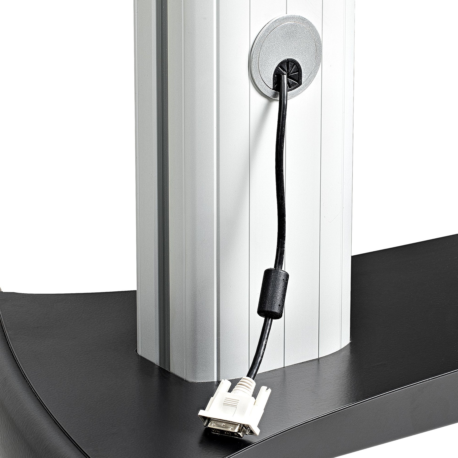 StarTech.com STNDMTVDUO TV mount/stand 60" Black, Silver