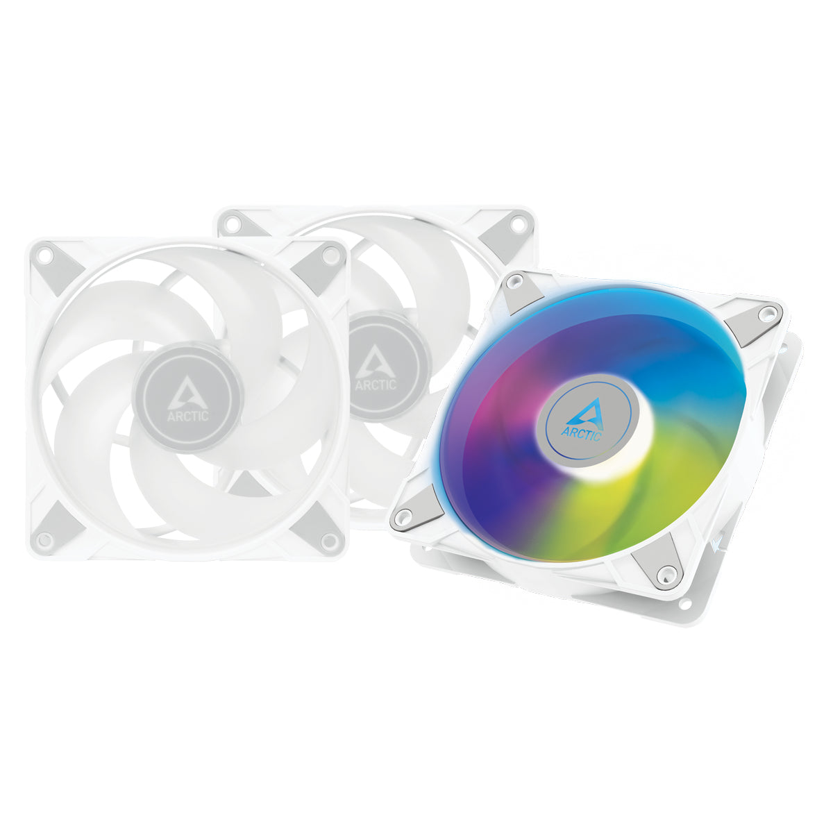 ARCTIC P12 PWM PST A-RGB 0dB Computer case Fan 4.72" (12 cm) White 3, 1