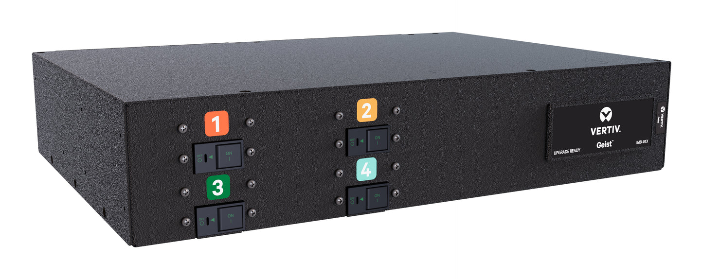 Vertiv PowerIT VP1U62A0 power distribution unit (PDU) 24 AC outlet(s) 2U Black
