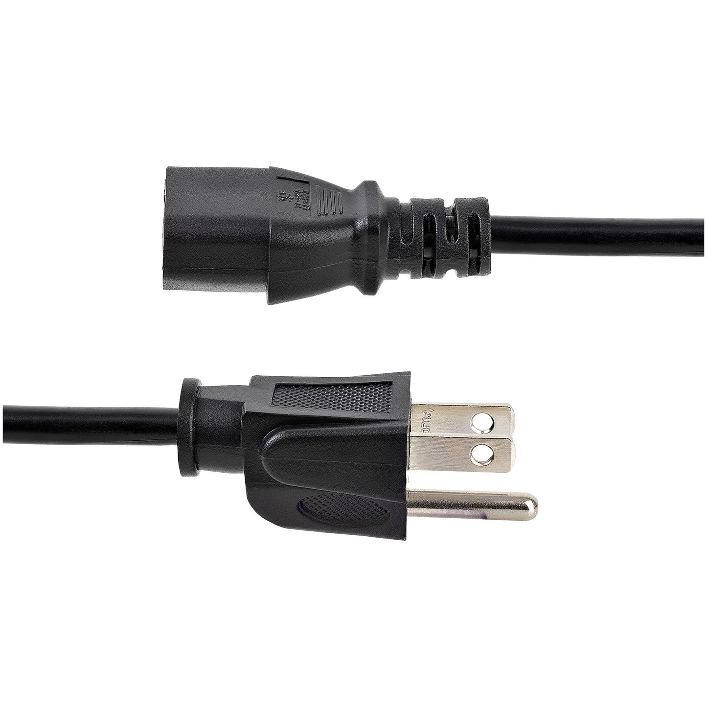 StarTech.com PXT10110PK power cable Black 70.9" (1.8 m) NEMA 5-15P C13 coupler