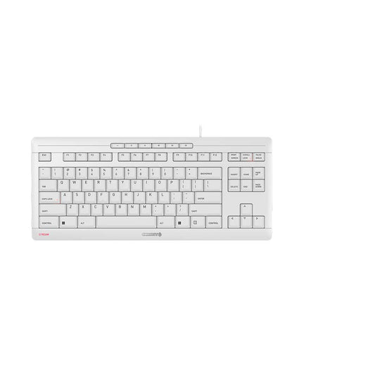 CHERRY STREAM TKL keyboard Universal USB QWERTY English White