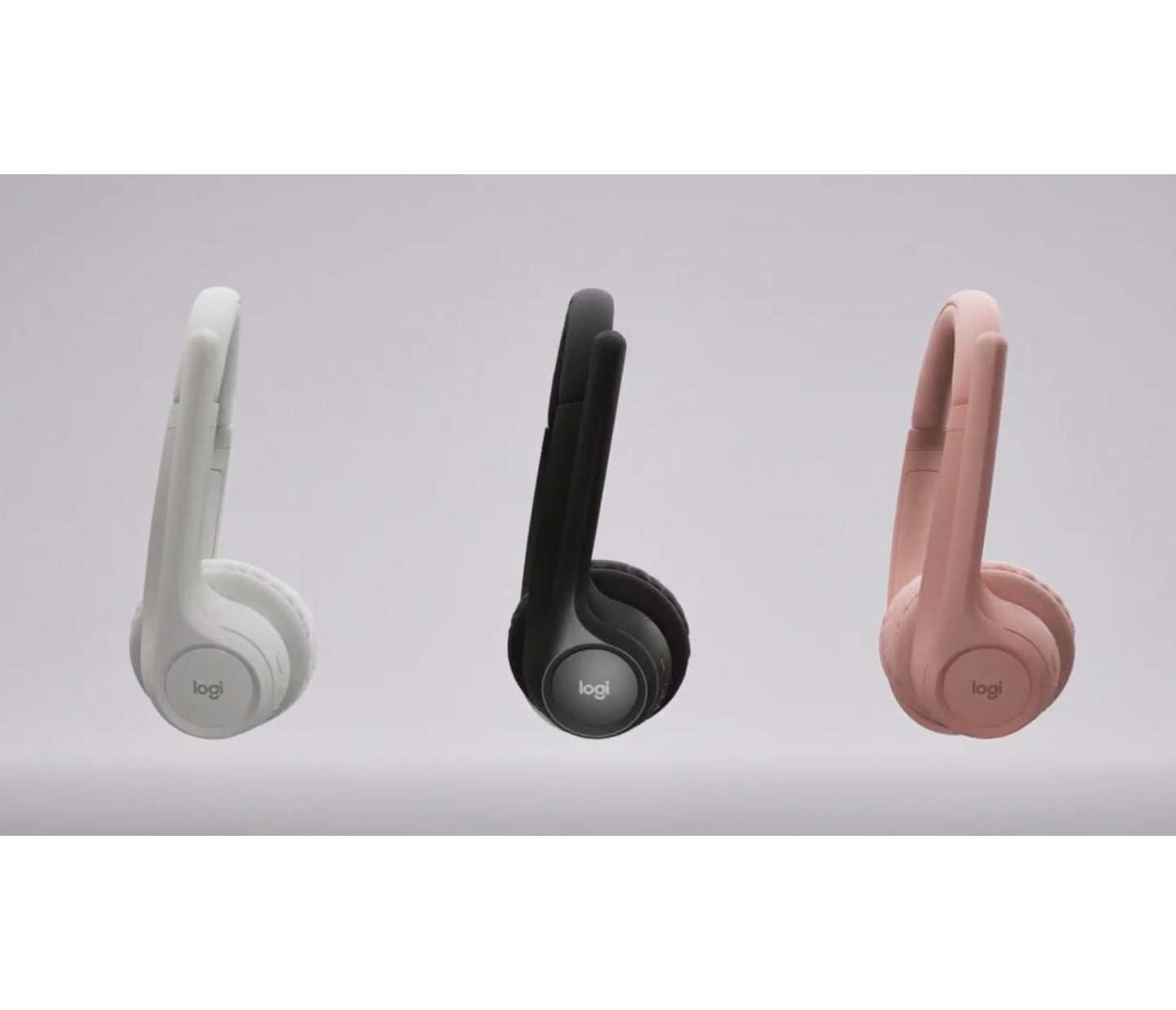 Logitech 981-001416 headphones/headset Wireless Head-band Office/Call center Bluetooth White