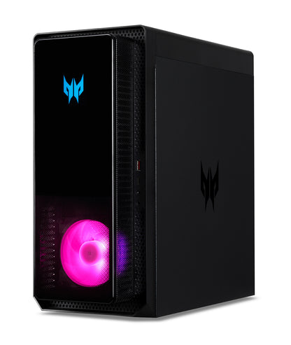 Acer Predator PO3-640G Intel® Core™ i7 i7-12700F 16 GB DDR4-SDRAM 1.51 TB HDD+SSD NVIDIA GeForce RTX 3060 Windows 11 Home Desktop PC Black